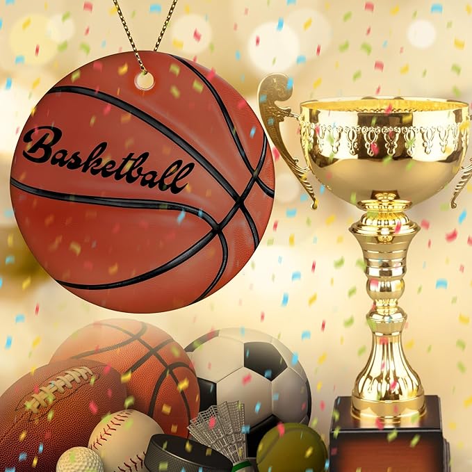 Sports Kids Basketball Player Gift - Christmas Ornament