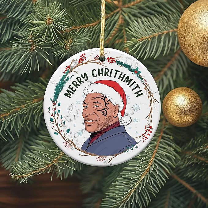 Hanging Christmas Ornament - Holiday Tree Decor - House Decoration 2025 - Funny Xmas Ornaments - Funny Gift for Friends, Coworker - Gift for Christmas - Humorous Ornaments