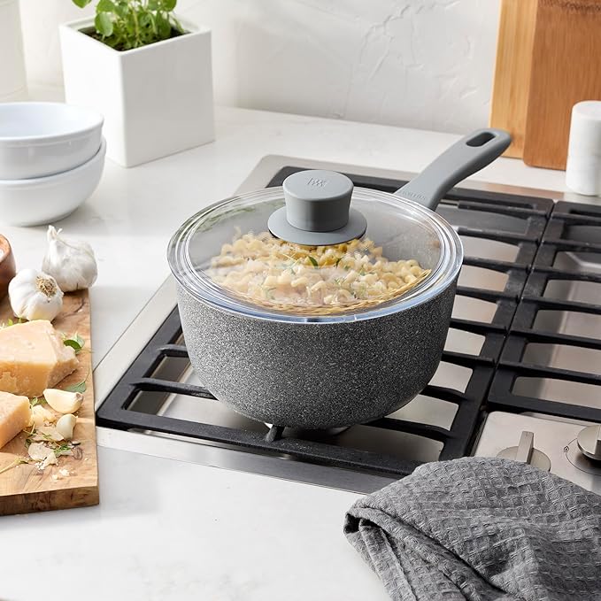 ZWILLING Parma Plus 2.9-qt Aluminum Nonstick Saucepan with Lid