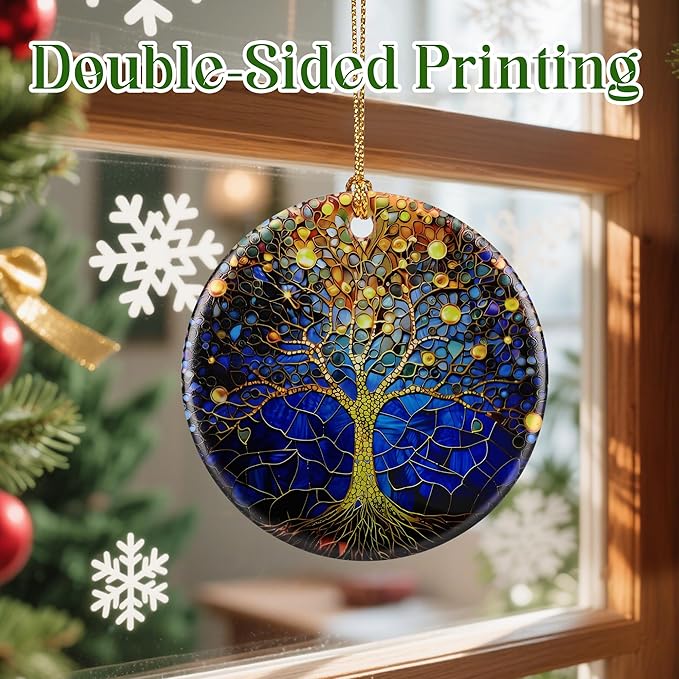 Tree of Life Ornament – Christmas Ornament, Christmas Tree Decor, & Perfect Holiday Decor | Housewarming Gifts, Gifts for Mom and Women