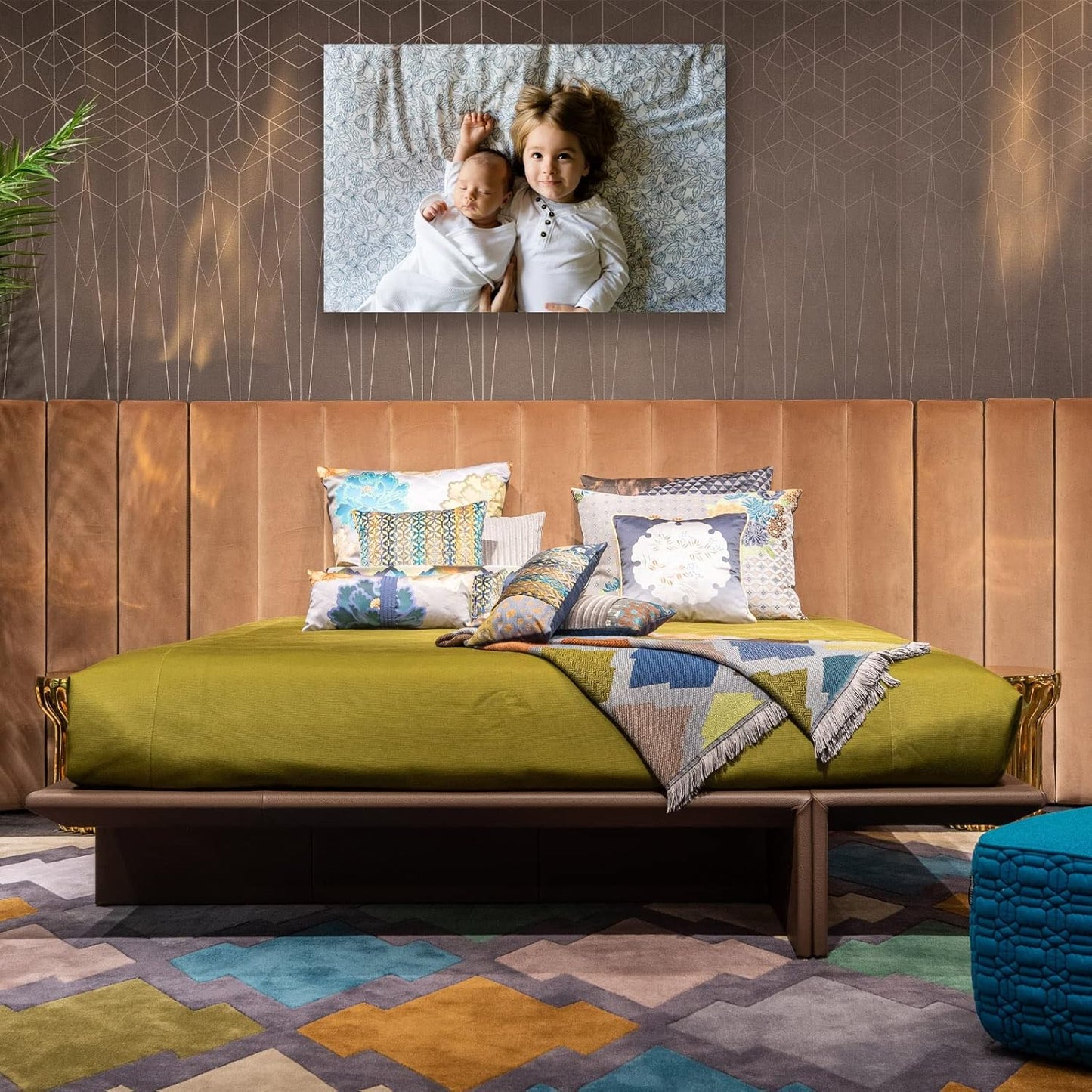 Custom Canvas Prints with Your Photos Custom Wall Art Personalized Canvas Pictures for Pet/Family Gifts for Mom/Men/Women (18'' W x 24'' H)