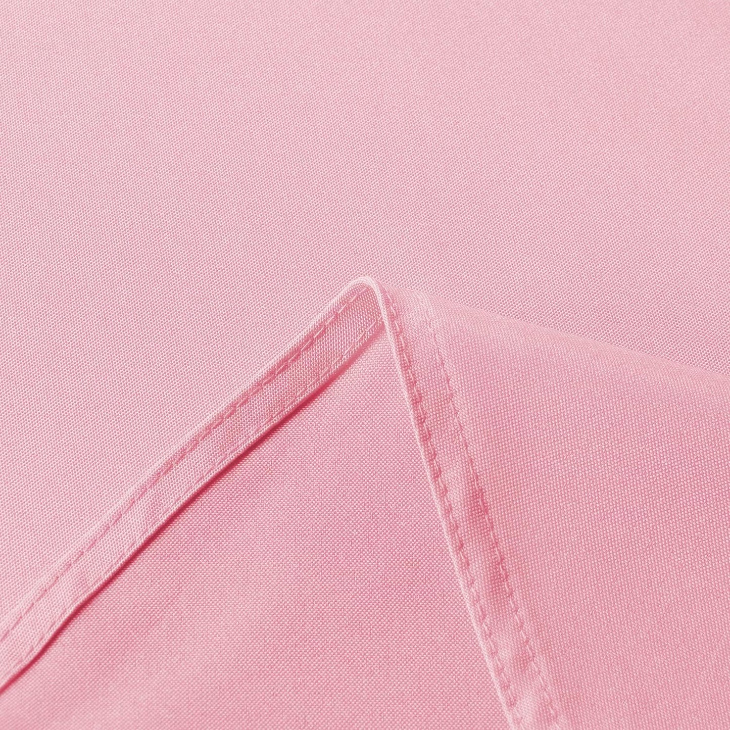 sancua Rectangle Tablecloth - 70 x 120 Inch - Stain and Wrinkle Resistant Washable Polyester Table Cloth, Decorative Fabric Table Cover for Dining Tables, Buffet Parties and Camping, Pink