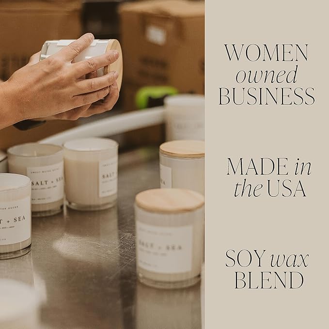 Sweet Water Decor Hello Pumpkin Candle - Fall Soy Candles with Pumpkin, Warm Spices, Vanilla and Buttery Pie Crust - Pumpkin Candles for Home with 50 Hours Burn Time - 11oz Wood Lid White Jar Candle
