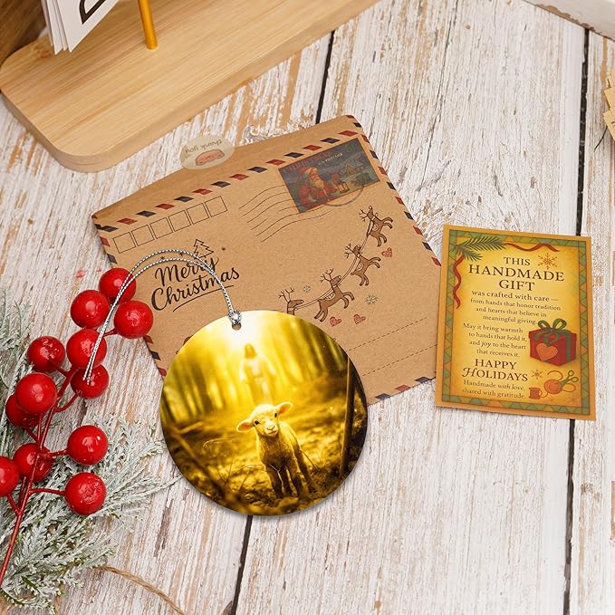 Christmas Ornament 2025 - Nativity Christmas Ornaments - Regilious Christian Gifts for Women | Men - Christian Christmas Ornaments - Easter Decor - Christmas Decor Xmas Tree Decoration