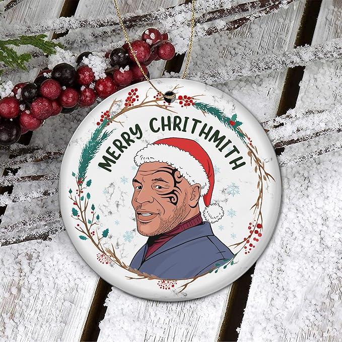 Hanging Christmas Ornament - Holiday Tree Decor - House Decoration 2025 - Funny Xmas Ornaments - Funny Gift for Friends, Coworker - Gift for Christmas - Humorous Ornaments