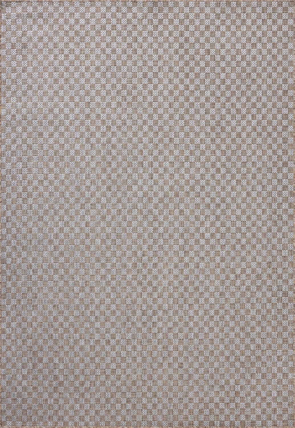 Loloi Amber Lewis Topanga Collection TOP-02 Natural/Silver 7'-10" x 10' Indoor/Outdoor Area Rug