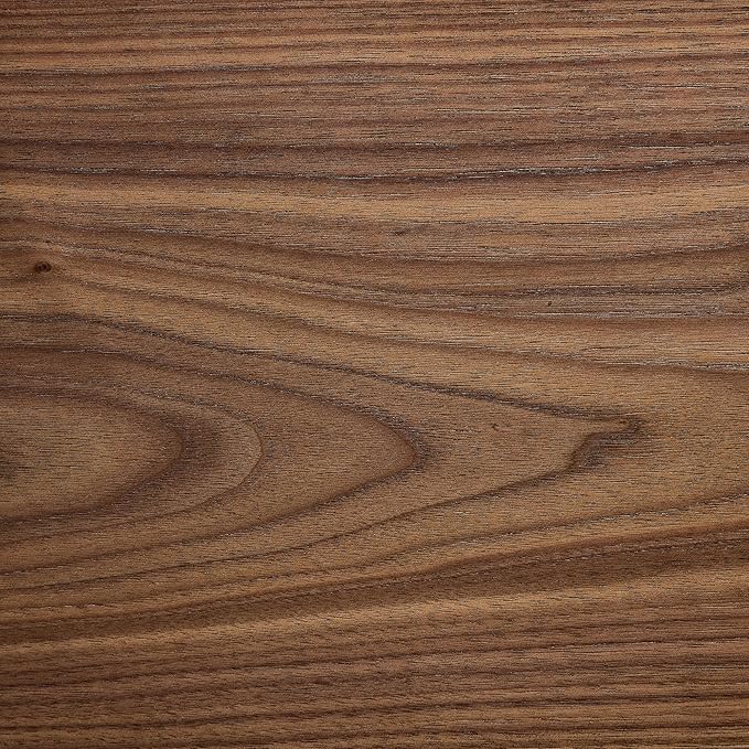 31.5" Square Coffee Table with Sturdy Base, Modern Luxury Wood Drum Center Tables,Small Wooden Accent with MDF, for Living Room, Minimalist Fluted Design-Walnut